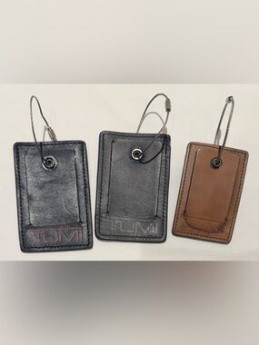 TUMI Pre-Owned Luggage Tags - Lot of 3